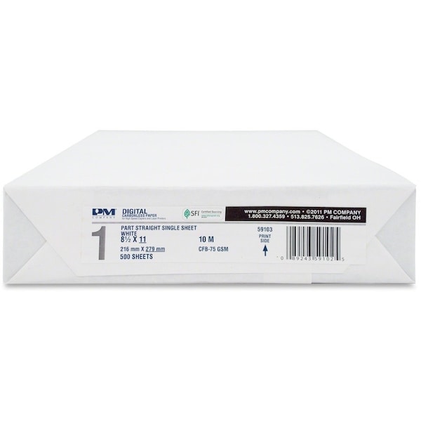 Paper, Carbonlss 1-Prt, Wh Pk